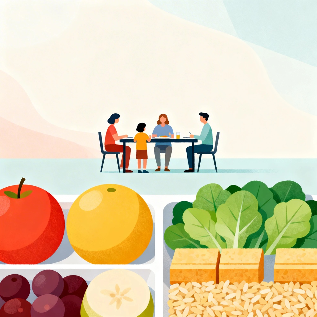 Zrównoważona dieta dla całej rodziny